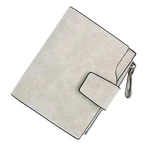 HUGGI Unisex Wallet for Men & Women with Different Colors (Grey-Pattern1)
