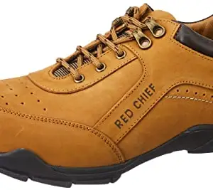 Red Chief Mens Leather Shoe_RC3819 Rust Formal Shoe - 7 UK (RC3819 022)