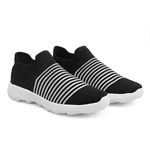 BXXY Women's Casual Fashionable All New Black Sports Socks Shoe 4-UK