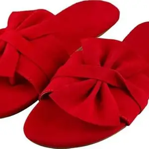 Fabbmate Latest Collections of Flats for Women's Red UK 4