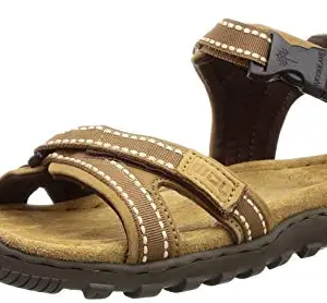 Woodland Men's CAMEL Leather Sandal-6 UK/India (40 EU) -(GD 2665117)