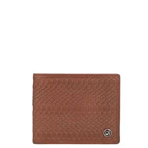 Da Milano Leather RFID Wallet for Men with Multicard Slot - Brown (0403OL)