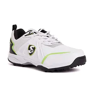 SG Shoes Scorer 5.0 White/Black/Lime No 9