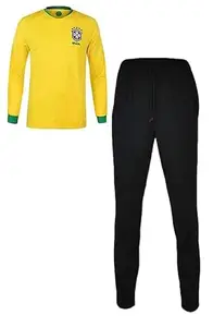 Neimaar 10 Football Jersey Fullsleeve with Track Pant (Kids & Boys)(Medium 38) Multicolour