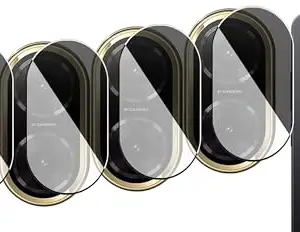 DAFFIN Back Camera Lens 9H Glass Screen Protector for REDMI A5 (Pack of 4) LF-369