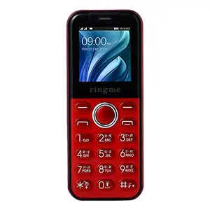 Z Ringme Mini 100 Mobile Feature Phone with Dual SIM Card, Camera, Bluetooth Auto Call Recording (Red, 1.44 inch, 850m Ah Battery) price in India.
