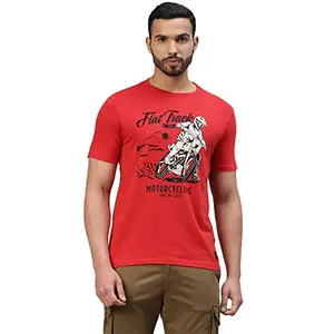 Royal Enfield Flat Track Fun T-Shirt Red