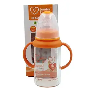 TENDERFLO Glass Feeding Bottle with Handle