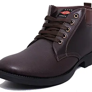 Black Tiger Men Brown Formal Shoes-6 UK/India (40 EU) (095)