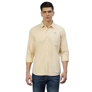 Royal Enfield Indie Ride Oxford Shirt Light Yellow (S) 39 CM