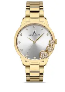 Daniel Klein Analog Silver Dial Women's Watch-DK.1.13239-3