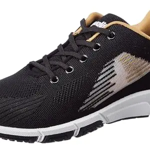 Aqualite Men MARK-02 Shoes, Black/Mustard, 8 UK/India