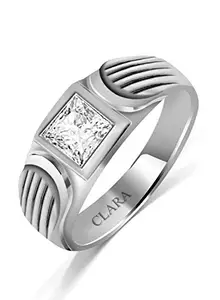 Clara Made With Swiss Zirconia The Zebra 925 Sterling Silver Ring Gift For Men & Boys