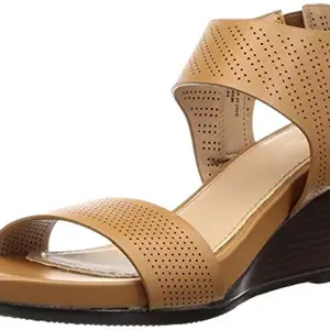 BATA Women PISA Brown Fashion Sandals5 Kids UK (6614901)