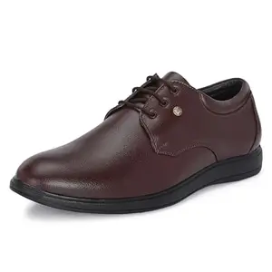 Centrino Formal Shoe for Men|Lace-up Shoe Business |Provide Comfort Perfect for Formal Wear, Business Casual, and Parties 6621-2_Brown_10