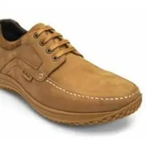 Lee Cooper Men's LC6067E Leather Casual Shoes_Rust_44EU