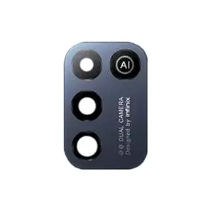 Original Back Camera Lens Glass Replacement, Tworld Back Camera Lens Glass for Infinix Hot 10 Play/Infinix Smart 5 (India) (X688C, X688B, MZ-Infinix X688C) (Black)