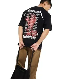 Max URB_N Men Metallica Oversized T-Shirt