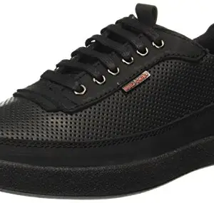 Red Chief Men's Black Leather Boat Shoes - 6 UK/India (40 EU)(RC3484 001)