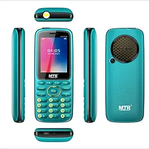 MTR DHOOM (Light Blue) Phone with 2.4 INCH Display,3000 MAH Battery,Voice Call Recording,Contains Many Indian Language,Vibration price in India.