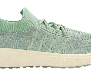 Max Women Crystal Knit Sports Shoes (FE23WFSP6031GREEN)_38