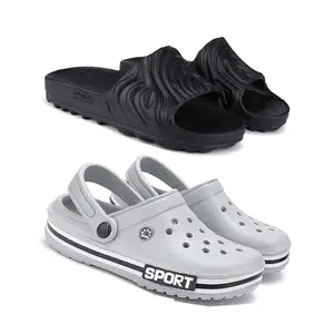 BERSACHE Lightweight Stylish Wedge Sandal for Men-6050-1904 Multicolor