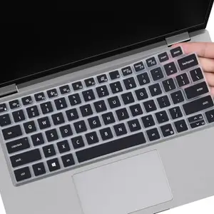 Saco Laptop Keyboard Skin for Dell Latitude 9510 9520 7520 15.6 Inch Laptops | Dell Latitude 7000 Series 7650 7640 16 Inch Laptop - Black