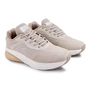 Lancer Mens RAMBO-197BEG-WHT Beige Running Shoe, 8