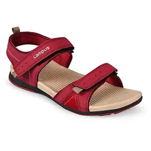 Campus Men's 2GC-16 Outdoor Sandals Rust/BLK/CRM - 8UK/India