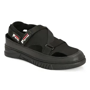 Rising Wolf Men's Sandals with Soft Sole Soft Cushion Material for all-day Comfort & Breathable, Lightweight | Stylish Indoor & Outdoor | Causal Sandals