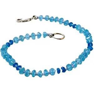 LKBEADS Apatite Bracelet with Silver Plated Clasp – 3-3.5mm Rondelle Beads – Faceted Cut – 7 inch – Healing, Fashion, Gift, Spiritual, Yoga|LK_STACK_00568