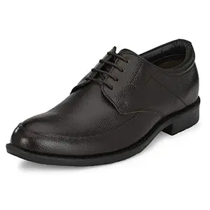Burwood Burwood Men BWD 391 Brown Leather Formal Shoes-8 UK (42 EU) (BW 392)