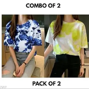 Trendy Women’s T-Shirt – Soft, Stylish, and Comfortable Tee for Everyday Fashion and Casual Wear Design No SH-P3031 bluetai TDYLW XL