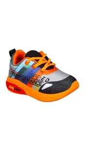 Radhey-Enterprises Kids Sports,Walking,Gym,Training,Running Shoes Orange in Color Size 4.