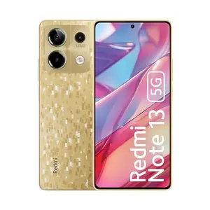 Redmi Note 13 5G (Prism Gold, 8GB RAM, 256GB Storage) | 5G Ready | 120Hz Bezel-Less AMOLED | 7.mm Slimmest Note Ever | 108MP Pro-Grade Camera price in India.