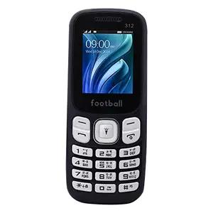 Z Football Kick 312 Mobile Phone Feature Phone with Dual SIM Card, Camera, Big Torch, Auto Call Recording (Black, 1.77 inch Screen, 1200mAh Battery) price in India.