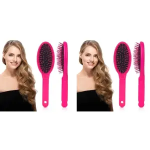 MAYCREATE® Wig Brush Comb Hair Extension Loop 8.66 inches No Tangle Smooth Gliding 2PCS