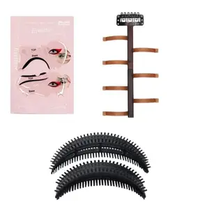 BOXO Combo Of Professional Braids Tools with Puff Maker and Eyes liner Sticker For girls and Women