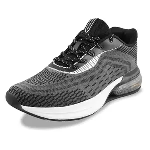 Campus Men's Cruiser Running Shoes BLK/SIL - 8UK/India