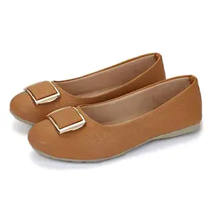 commander shoes Commander Latest Collection, Comfortable & Fashionable Bellies for Women's and Girl's (BL3) (39, Tan)