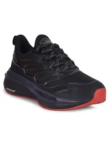 ABROS Men ASSG1370 Black/Red Choice Shoe UK-7