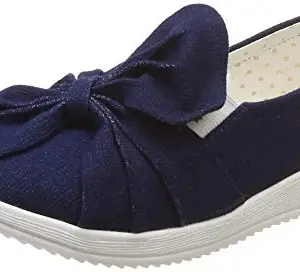 DChica Girl's Blue Loafers-9 UK/India (27 EU) (Dcfb4894/27)