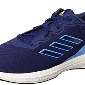 adidas Men Synthetic topazo ms Running Shoe NGTSKY/TECIND/BLUFUS/ACTGOL (UK-7)