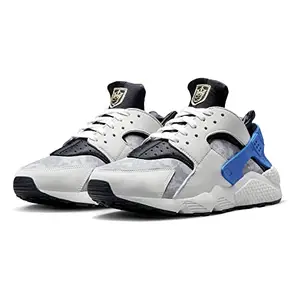Nike AIR Huarache PRM-Summit White/Anthracite-LT Smoke GREY-DR0286-100-6UK