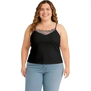 Plus Size Cotton Tank Top for Women Slips for Woman Cotton Camisole for Women Inner for Woman Cami Innerwear Sando Vest Baniyan for Everyday Use