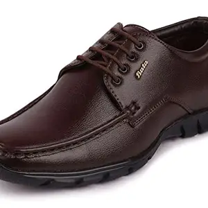 Bata 821-4382-42 Men's Brown Formal Lace Up Shoes (8 UK)