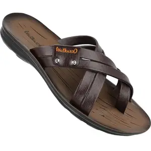 WALKAROO WG5503 Mens Casual Wear and Regular use Sandals - Brown