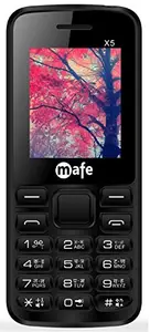 Mafe X5 Dual Sim Mobile Phone with Digital Camera and 1.8 inch Screen (Black Red) price in India.