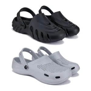 BERSACHE Lightweight Stylish Sandals for MenZ-Combo(PR)-6063-6012 Multicolor