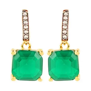 Adwitiya Collection Gold Plated Designer Drop Earring|Trendy Stylish Earrings for Womens & Girls